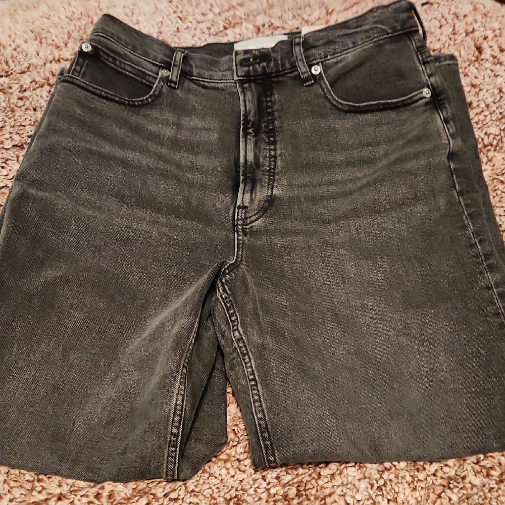 Everlane Washed Black The Way High Jean